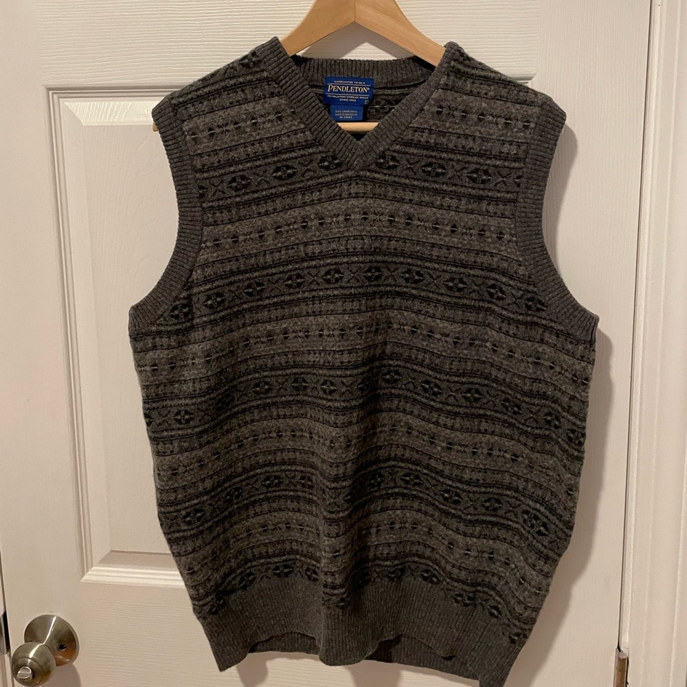 Pendleton Sweater Vest - image 1